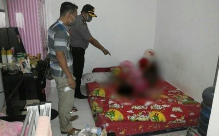 MAYAT WANITA DITEMUKAN DI KONTRAKAN, WARGA GUNUNG PUTRI HISTERIS