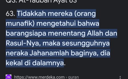 Jadikan Allah tujuanmu