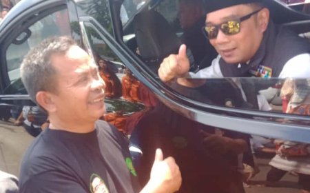Ridwan Kamil Menyapa Puad Mukhsin Caleg DRPD Kab. Pangandaran dari GOLKAR