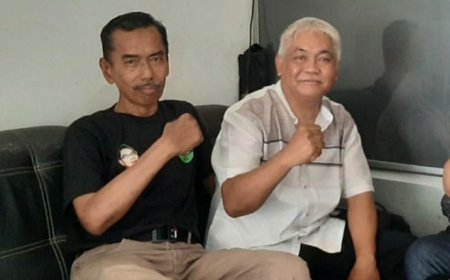 Kang Yamin bersama Kang Elan Heryanto Bacaleg DPD RI