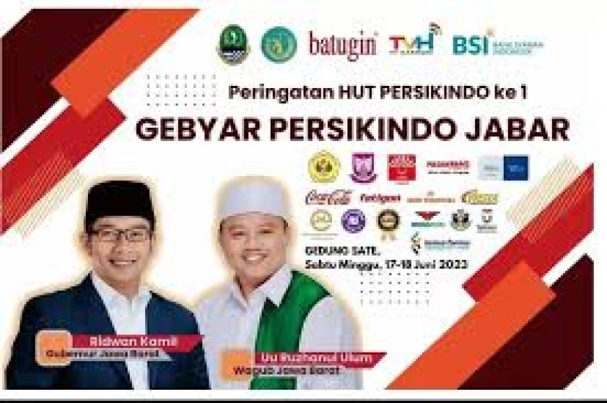 Meriahnya Gebyar HUT ke 1 Persikindo Jabar