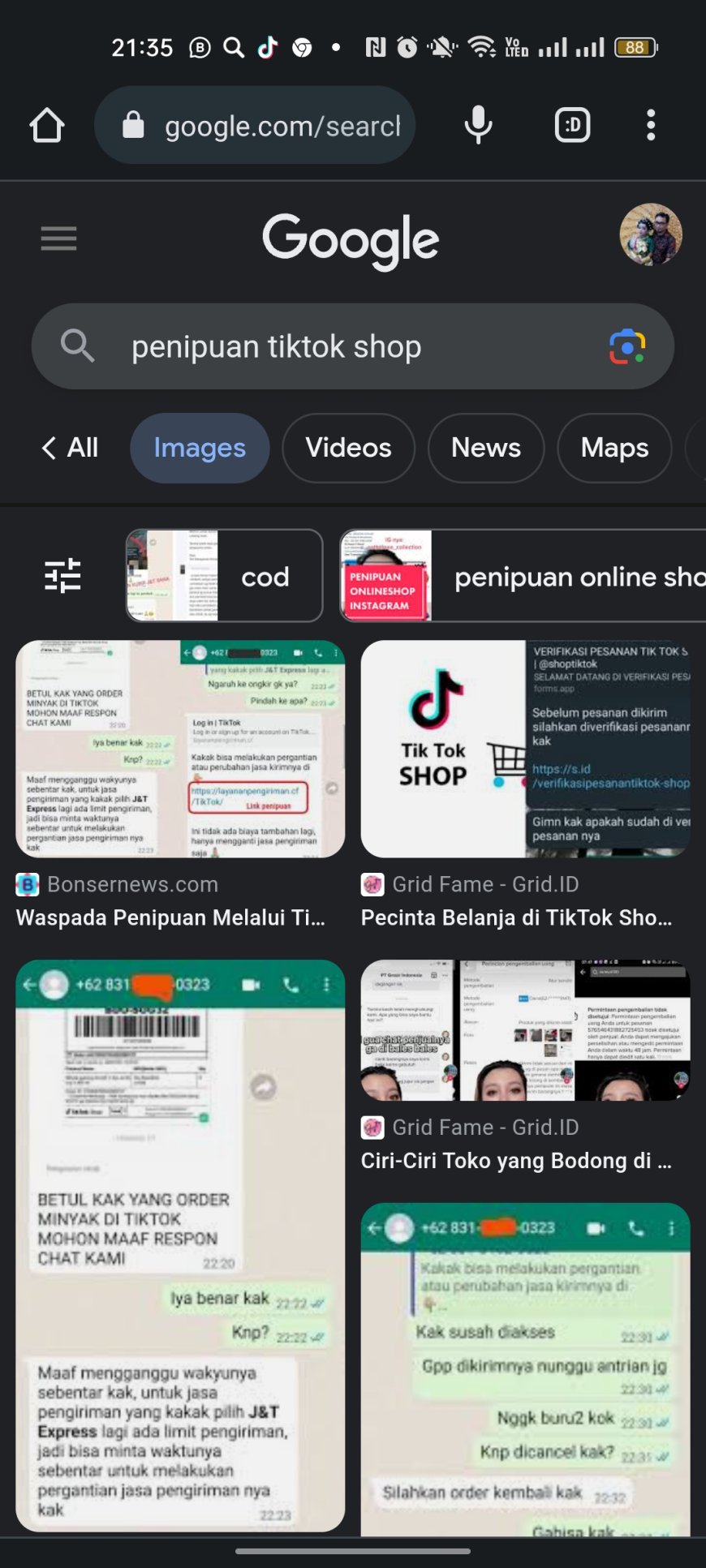 Waspada modus penipuan di Tiktok Shop