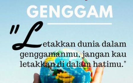 CUKUP DI GENGGAMAN SAJA !...
