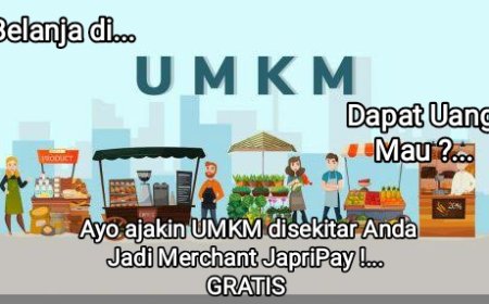 BELANJA DI MERCHANT UMKM JAPRIPAY DAPAT PASSIVE INCOME
