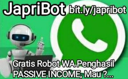 INOVASI BARU ROBOT WA PENGHASIL UANG GRATISAN