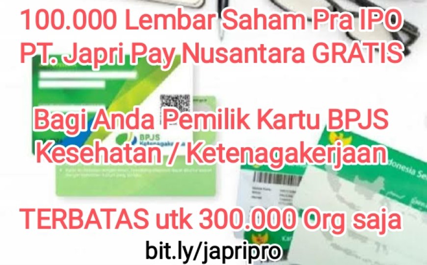 GRATIS BAGI PEMILIK KARTU BPJS KESEHATAN/KETENAGAKERJAAN