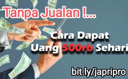 Rp. 500 RIBU SEHARI !!!...