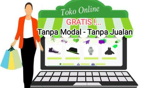 TOKO ONLINE GRATIS TANPA JUALAN