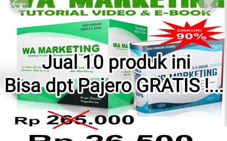 CARA MUDAH DPT PAJERO GRATIS