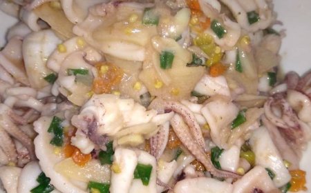 Cumi Tumis Bawang Putih