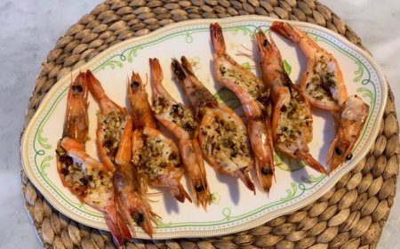 Udang Panggang Bawang Putih