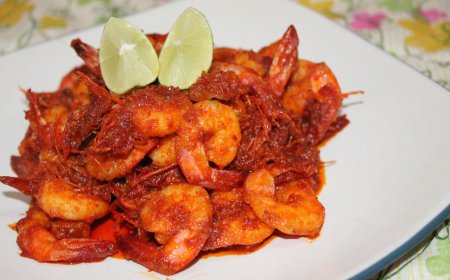 Udang Rica-Rica Khas Manado