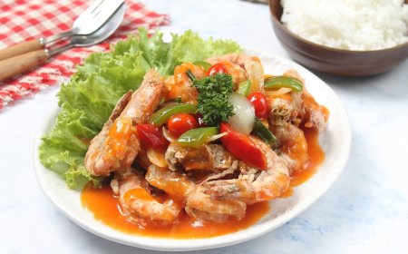 Udang Saus Asam Manis