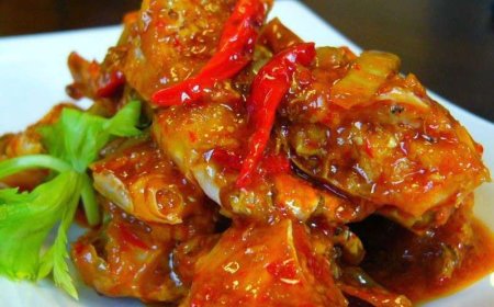 Kepiting Saus Pedas Manis