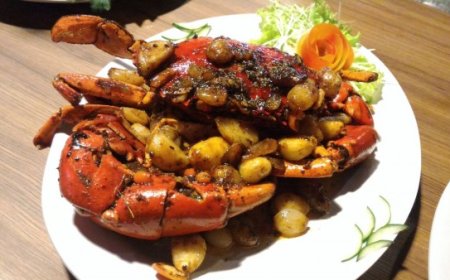 Kepiting Tumis Bawang Putih