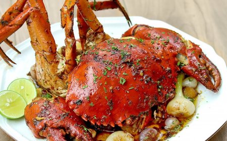 Kepiting Saus Jeruk Nipis