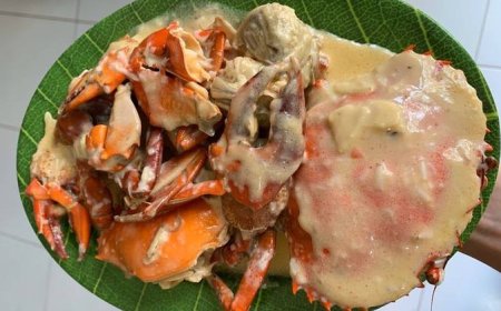 Kepiting Saus Keju
