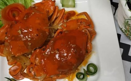 Kepiting Saus Szechuan