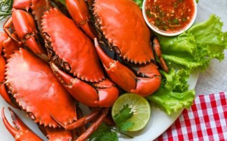 Kepiting Goreng Sambal Matah