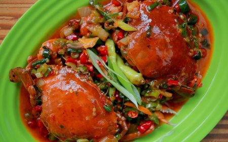 Kepiting Tumis Cabe Ijo