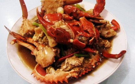 Kepiting Masak Jamur