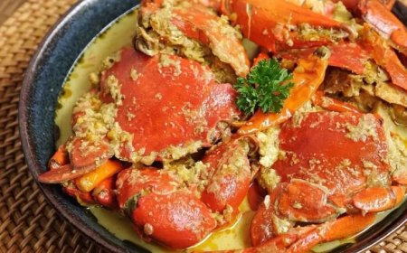 Kepiting Tumis Daun Ketumbar