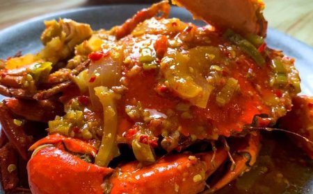 Kepiting Saus Buah Delima