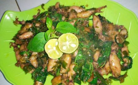 Cumi Rica-Rica Hijau