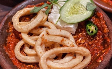 Cumi Penyet Sambal Belacan