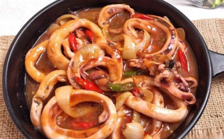 Cumi Saus Tiram Jamur