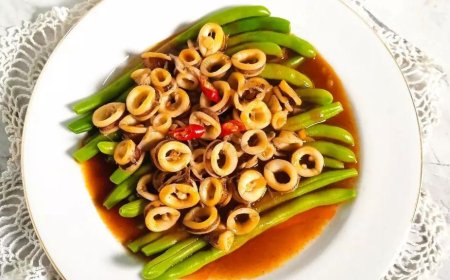 Cumi Saus Lada Putih