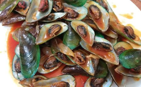 Kerang Hijau Saus Tiram