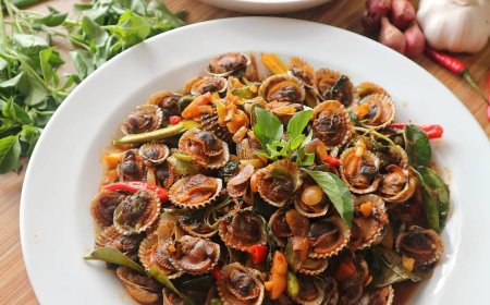 Kerang Bakar Rica-Rica