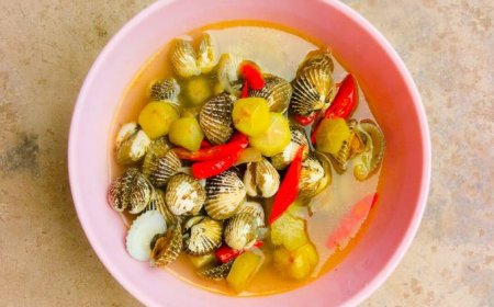 Kerang Masak Belimbing Wuluh