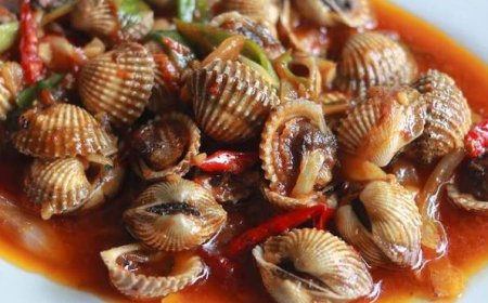 Kerang Saus Kemiri