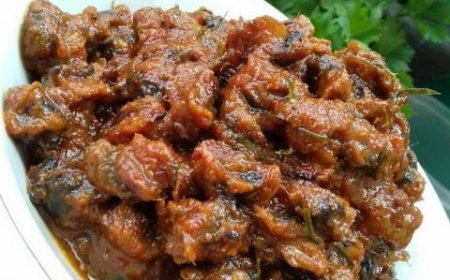 Kerang Kuah Santan Bumbu Rendang