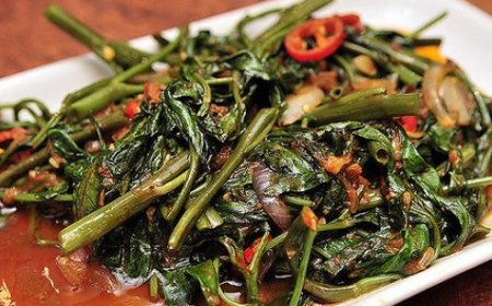 Sayur Kangkung Tumis Terasi