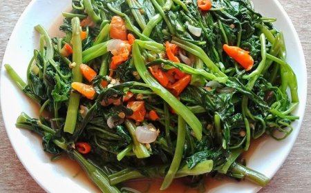 Sayur Kangkung Saus Tiram