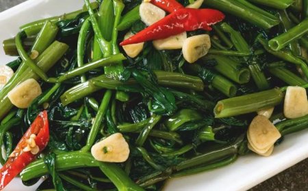 Sayur Kangkung Tumis Bawang Putih