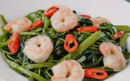 Kangkung Cah Udang Petis