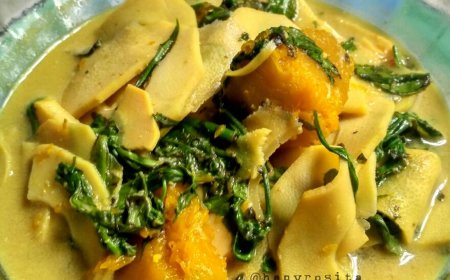 Kangkung Cah Rebun Santan