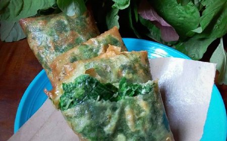 Martabak Telur Bayam