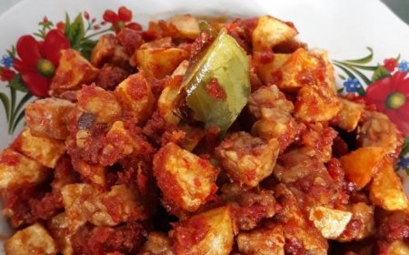 Sambalado Tempe Kentang