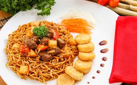 Mie Godog Kentang Ayam