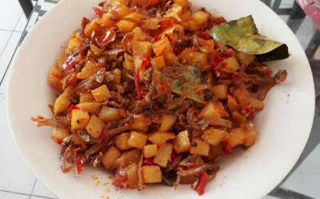Sambal Goreng Kentang Teri