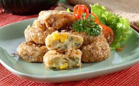 Perkedel Jagung Kentang