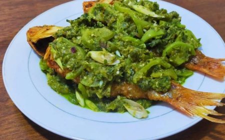 Tuna Rica-Rica Hijau