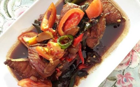 Tuna Kecap Manis Pedas