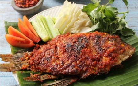 Tuna Bakar Bumbu Rujak