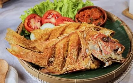 Ikan Kakap Goreng